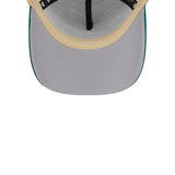 Green Bay Packers New Era All Day A-Frame Trucker 9FORTY Adjustable Hat - Tan/Green
