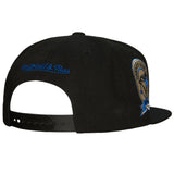 Men's Toronto Blue Jays MLB Mitchell & Ness Black Cooperstown Team Classic Snapback Hat