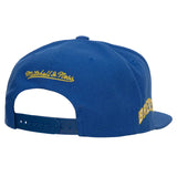 Men's Milwaukee Brewers MLB Mitchell & Ness Royal Yellow Cooperstown Evergreen Snapback Hat
