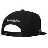 Men's Toronto Blue Jays MLB Mitchell & Ness Black Cooperstown Evergreen Snapback Hat