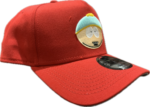 South Park Cartman Character New Era 9Forty A Frame Snapback Hat - Red