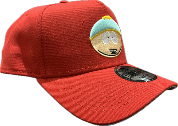 South Park Cartman Character New Era 9Forty A Frame Snapback Hat - Red