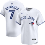 Men's Kazuma Okamoto Toronto Blue Jays Nike Home White Jersey