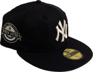 Men's New York Yankees Derek Jeter New Era Navy 2020 Hall of Fame Authentic Collection On-Field 59FIFTY Fitted Hat