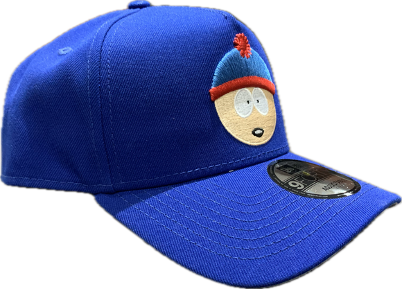 South Park Stan Character New Era 9Forty A Frame Snapback Hat - Blue