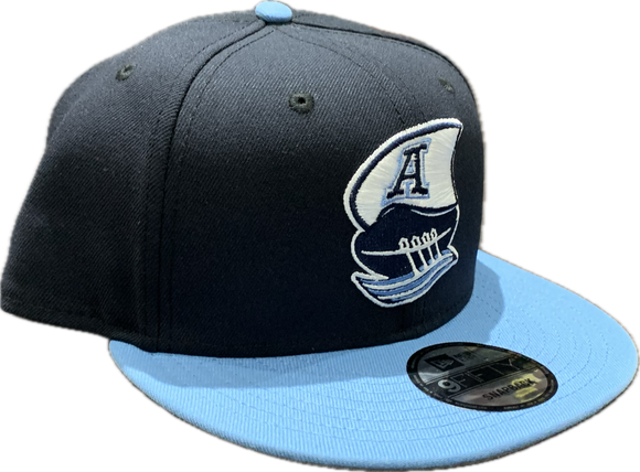 Men’s CFL Toronto Argonauts New Era Logo 9FIFTY Snapback Hat – Two Tone