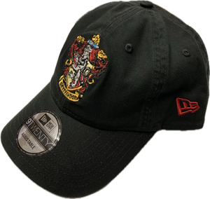 Men's Harry Potter Gryffindor Crest Black New Era 9Twenty Adjustable Buckle Hat