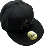 Batman Cape DC Comics New Era 59Fifty Fitted Hat - Black