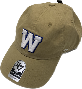 Men's Winnipeg Blue Bombers '47 Clean Up Alternate Hat Cap NFL Football Adjustable Strap