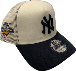 Men's New Era New York Yankees 1996 World Series Chrome Two Tone 9FORTY A Frame Snapback Hat