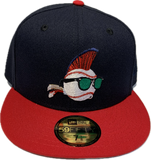 Men's Major League New Era Red/Navy 59Fifty Fitted Hat - 1989 Baseball Film/Movie Logo