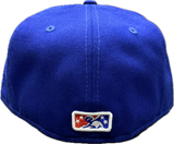 Jacksonville Suns MiLB New Era 59fifty Fitted Custom Royal Blue Cap Hat