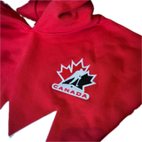 Men's Mitchell & Ness Team Hockey Canada IIHF Our Home Red Retro Hoodie