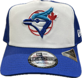 Men's Toronto Blue Jays MLB New Era Cooperstown Onfield White Panel 19Twenty Snapback