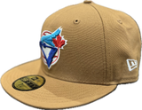 Toronto Blue Jays New Era 59fifty Vintage Retro Logo Fitted Custom Light Bronze Hat Cap