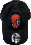 Deadpool Mask Marvel Comics New Era 9Twenty Adjustable Buckle Hat - Black