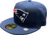 Men's New Era Navy New England Patriots Glory Years 59FIFTY Fitted Hat