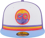 Men's Colorado Rockies New Era Tri-Colour MLB Baseball City Connect Fan Pack 59FIFTY Fitted Hat