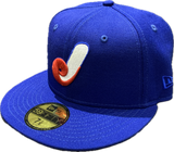 Jacksonville Suns MiLB New Era 59fifty Fitted Custom Royal Blue Cap Hat