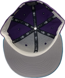Men's Manitoba Moose Two Tone Custom Logo New Era 59fifty Fitted Hat Cap - AHL Hockey
