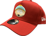 South Park Cartman Character New Era 9Forty A Frame Snapback Hat - Red