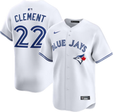 Men's Ernie Clement Toronto Blue Jays Nike Home White Jersey