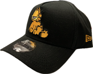 Garfield The Cat New Era 9Forty A Frame Snapback Hat - Black