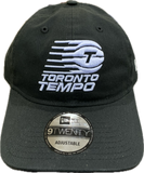 Unisex New Era Black Toronto Tempo Primary Logo 9TWENTY Adjustable Hat - Logo & Team Name