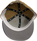 Men's Toronto Marlies Wheat/Navy Custom New Era 59fifty Fitted Hat Cap - AHL Hockey