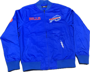 Men's NFL Buffalo Bills Wingspan Twill Royal Blue Jacket By Pro Standard