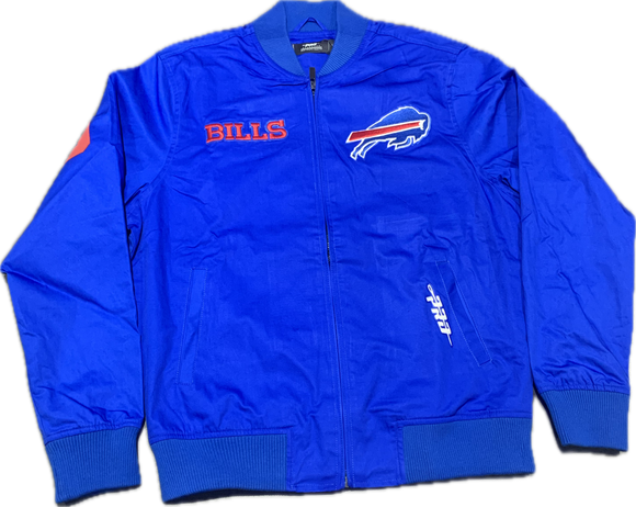 Men's NFL Buffalo Bills Wingspan Twill Royal Blue Jacket By Pro Standard