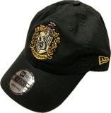 Men's Harry Potter Hufflepuff Crest Black New Era 9Twenty Adjustable Buckle Hat