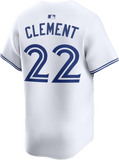 Men's Ernie Clement Toronto Blue Jays Nike Home White Jersey