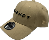 Friends Word Mark TV Sitcom New Era 9Forty Adjustable Snapback Hat - Camel