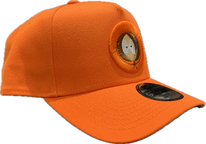 South Park Kenny Character New Era 9Forty A Frame Snapback Hat - Orange