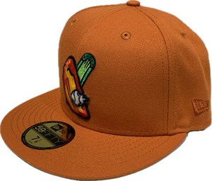 Buffalo Bisons New Era Theme Nights Buffalo Wings 59FIFTY Fitted Hat - Orange