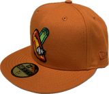 Buffalo Bisons New Era Theme Nights Buffalo Wings 59FIFTY Fitted Hat - Orange