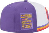 Men's Colorado Rockies New Era Tri-Colour MLB Baseball City Connect Fan Pack 59FIFTY Fitted Hat