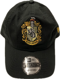 Men's Harry Potter Hufflepuff Crest Black New Era 9Twenty Adjustable Buckle Hat