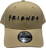 Friends Word Mark TV Sitcom New Era 9Forty Adjustable Snapback Hat - Camel