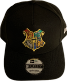 Harry Potter Hogwarts Crest New Era 9Forty A Frame Snapback Hat - Black