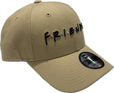 Friends Word Mark TV Sitcom New Era 9Forty Adjustable Snapback Hat - Camel