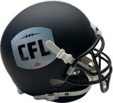 CFL Football The Sports Vault Official League Logo Mini Replica Player Helmet