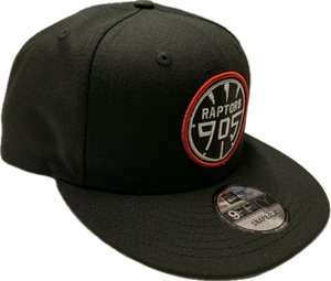 Men's Raptors 905 Official Logo Black Red New Era 9Fifty Snapback Custom Hat Cap