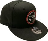 Men's Raptors 905 Official Logo Black Red New Era 9Fifty Snapback Custom Hat Cap