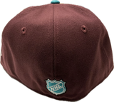Men's New Era Purple/Teal Anaheim Ducks NHL Custom Two-Tone 59FIFTY Fitted Hat