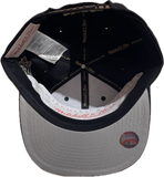 Men's Toronto Blue Jays MLB Mitchell & Ness Fashion Basic Black Gold Snapback Hat