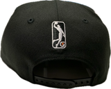 Men's Raptors 905 Official Logo Black Red New Era 9Fifty Snapback Custom Hat Cap