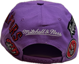 Men's Toronto Raptors NBA Mitchell & Ness Historical Purple Snapback Hat - Pro Pinch