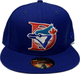 Men's Dunedin Blue Jays MiLB Retro Vintage Logo Royal 59fifty Fitted New Era Hat